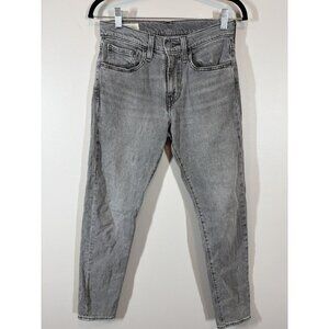 Levis Premium Gray Jeans 512 W28 L30 Straight Leg Stretch Denim Pants Jeans